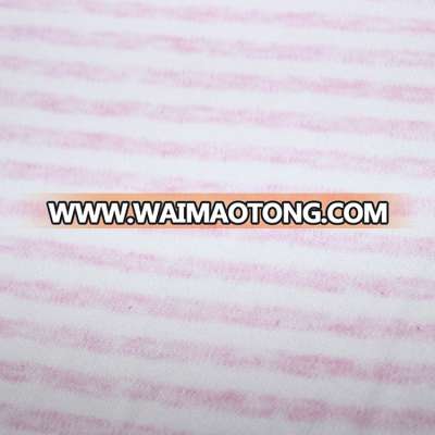 Hot products textile stock 100% cotton materials baby clothing fabric