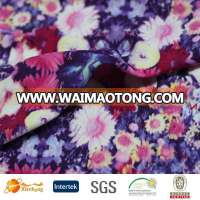 digital floral print fabric suplex fabrics for yoga fabric